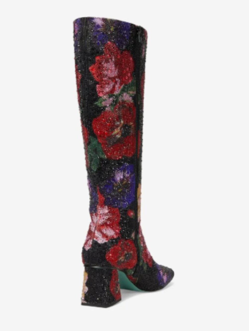 New BETSEY JOHNSON Avon High Shaft Boots 268 7M4 - Picture 6 of 7